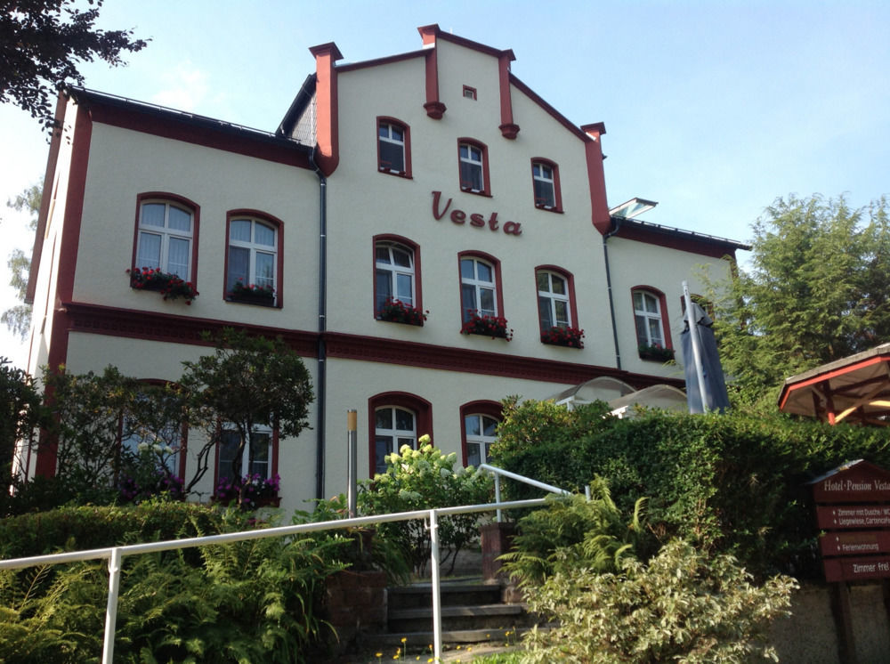 Hotel - Pension Vesta Bad Elster Eksteriør bilde